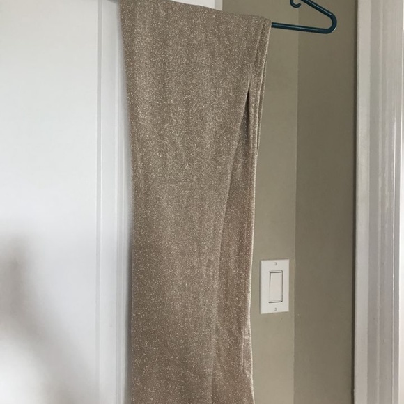 JLUXLABEL Champagne Shimmer Bodysuit + Leggings Set - Picture 3 of 3